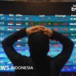 status pasar saham - Gedung Otoritas Jasa Keuangan (OJK) di Jakarta yang sedang gencar melakukan penegakan hukum terhadap manipulator pasar saham.