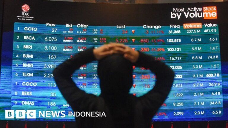 status pasar saham - Gedung Otoritas Jasa Keuangan (OJK) di Jakarta yang sedang gencar melakukan penegakan hukum terhadap manipulator pasar saham.